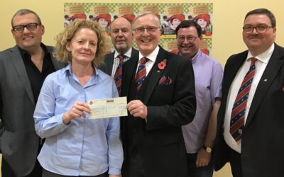Manchester Masons assist Wood Street Mission with Funding for their Christmas Appeal.