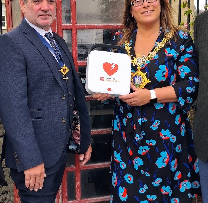 Life saving East Lancashire Freemasons