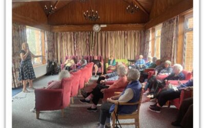 Hannah Wright sings for the Ladies and Gents