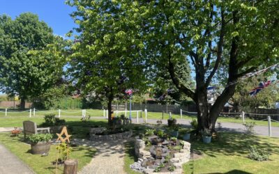 Hewlett Court in Bloom