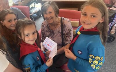Beaver Scouts visit Hewlett Court