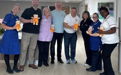 Teddies for Loving Care (TLC) grant for Dr Kershaw`s Hospice