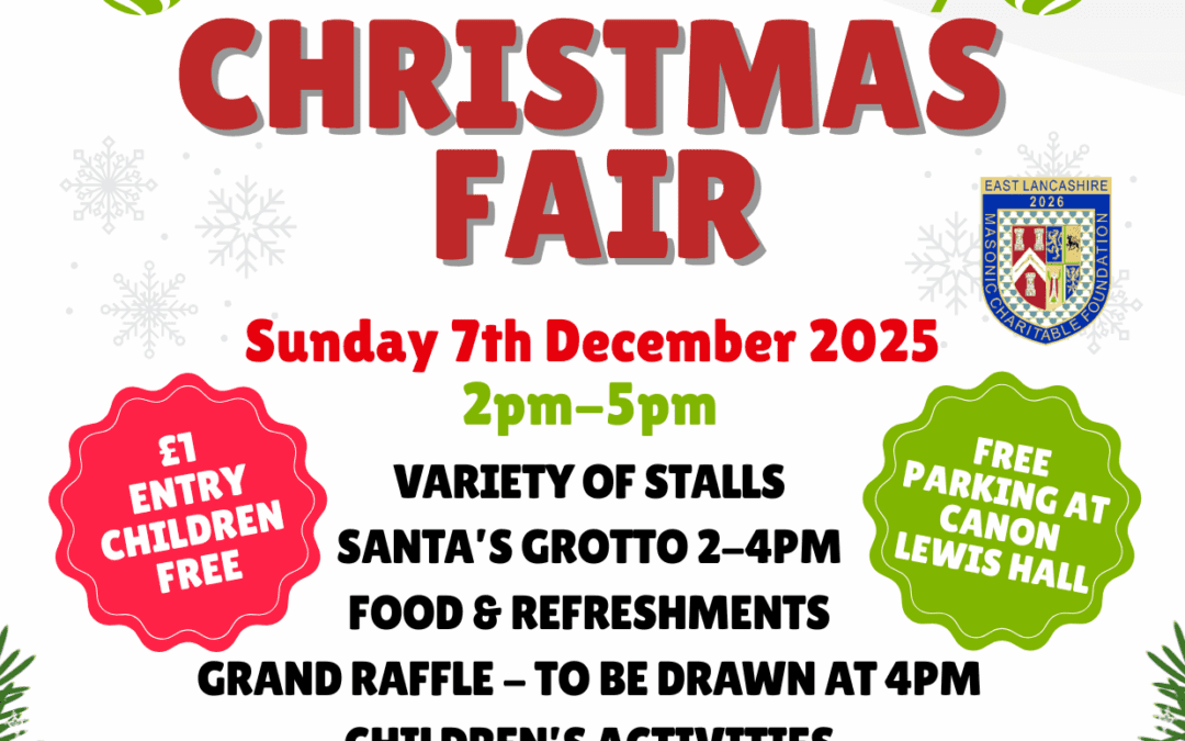 East Lancashire Bicentenary Christmas Fair!