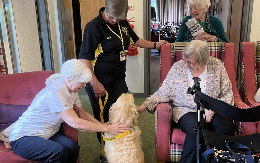 Coffee Morning and Therapy Dog visit
