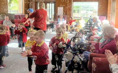 Holcombe Brook Nursery and Jo Jingles visit