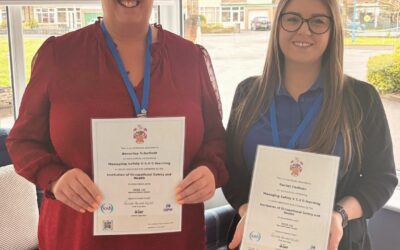 Congratulations Bev and Rachel!